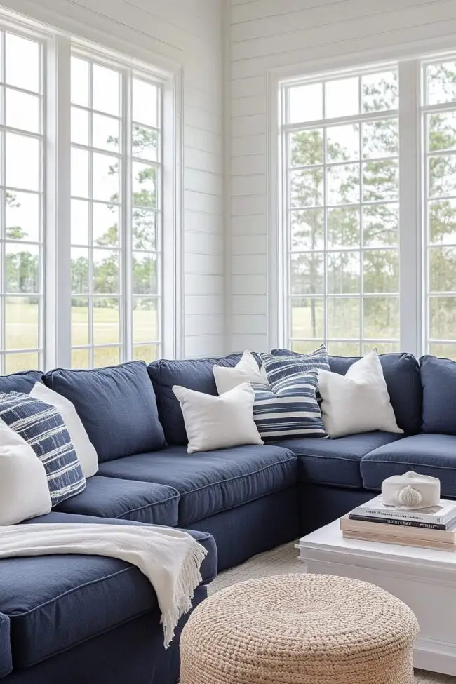 Coastal Blue and White Combinations