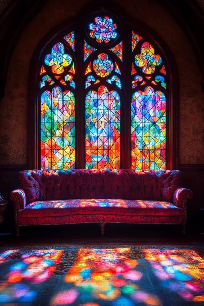 Secrets Within the Stained Glass