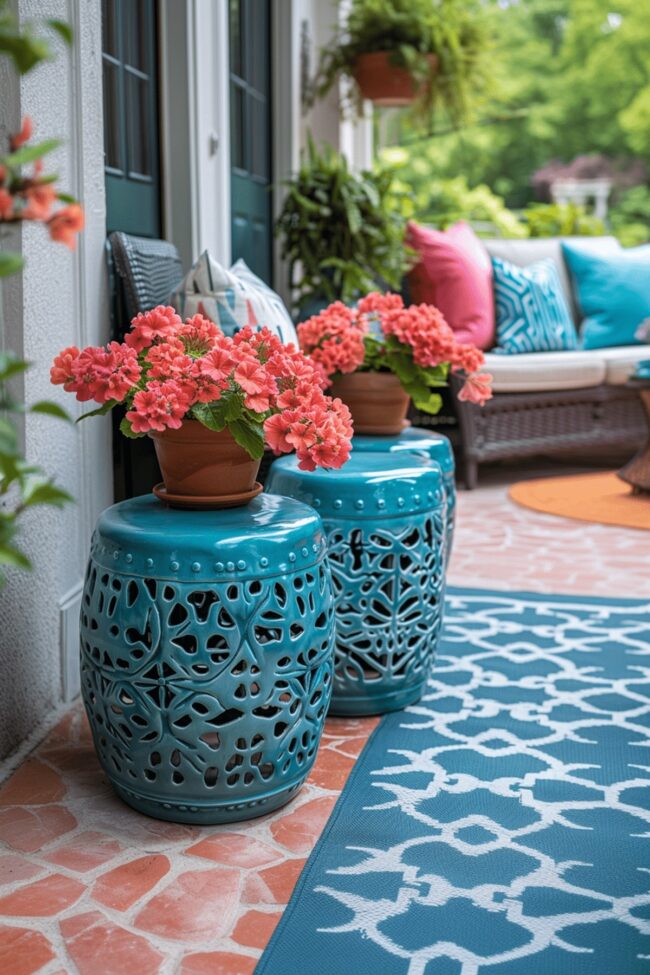 Charming Outdoor Seating Solutions