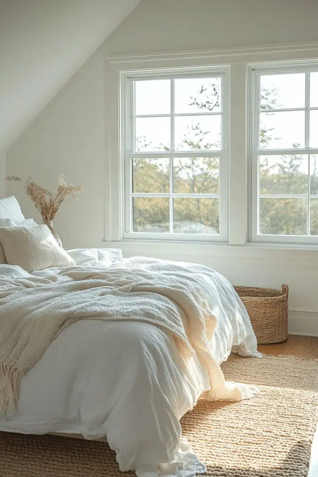 Light-Filled Corner Bedroom