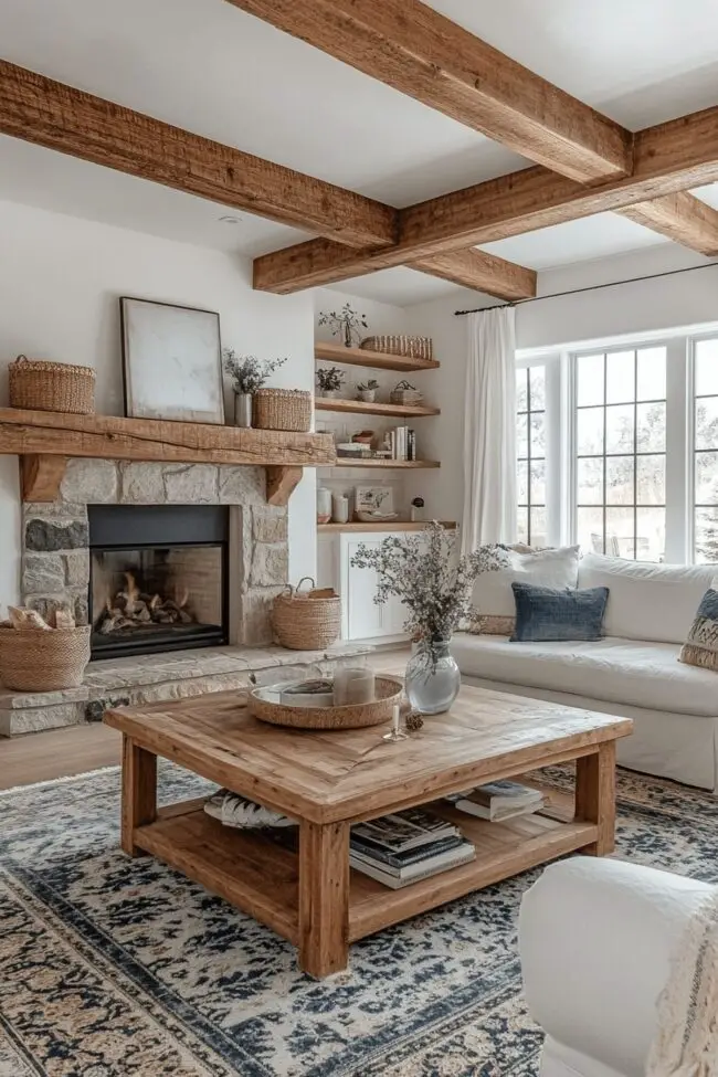 Rustic Charm Living Room