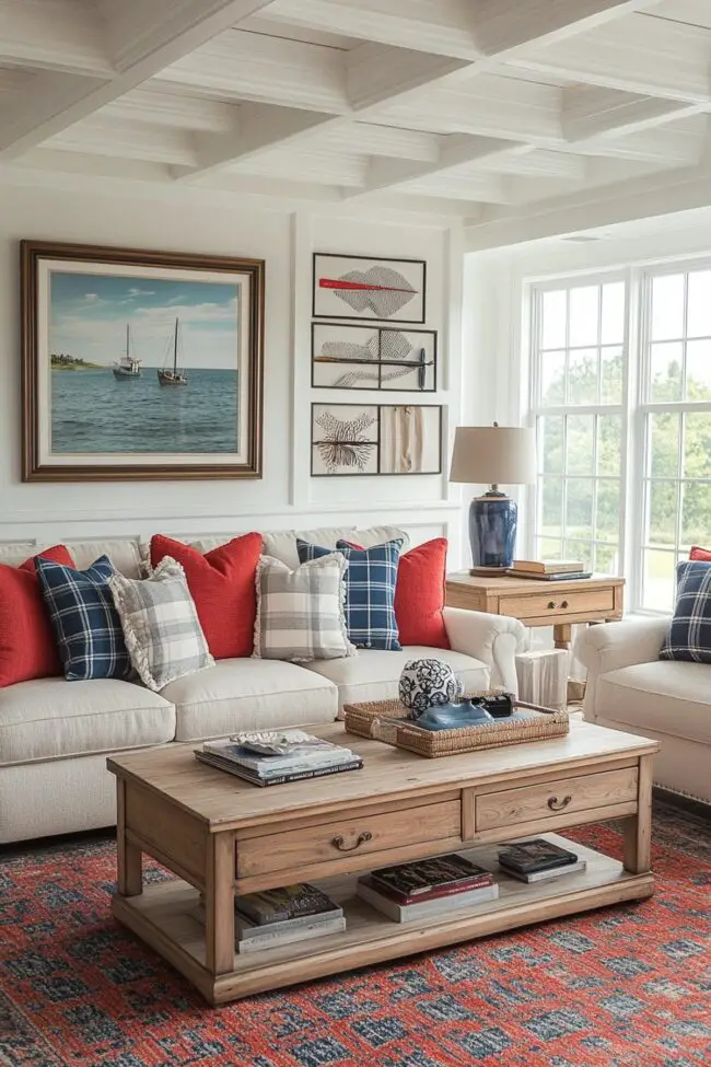 Charming Coastal Style for Preppy Homes