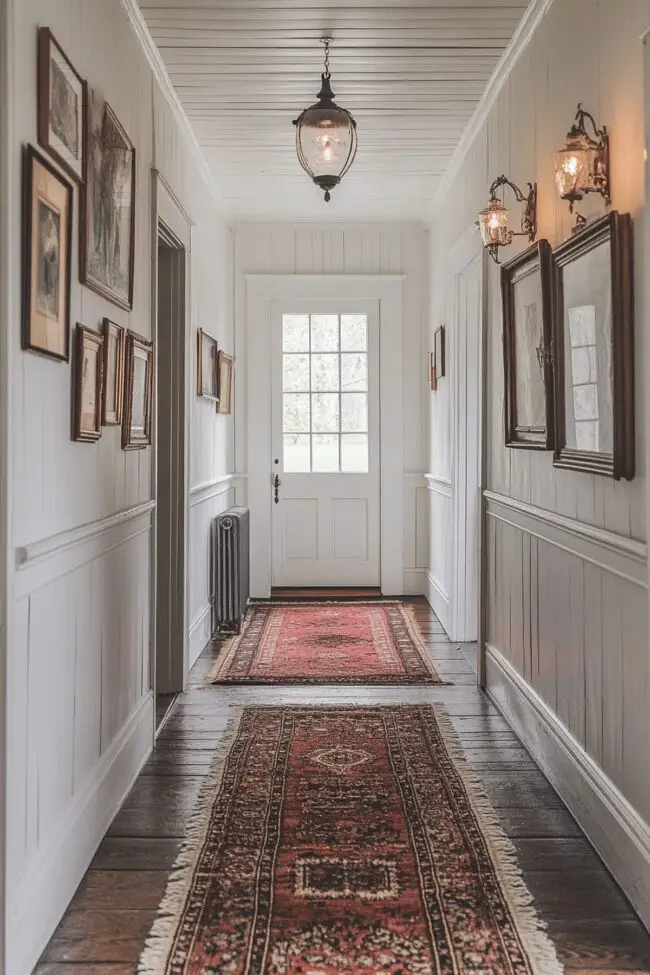 Heirloom-Style Cottage Hallway