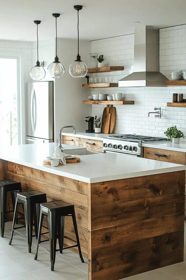 Scandinavian Influences with Vintage Clean Lines