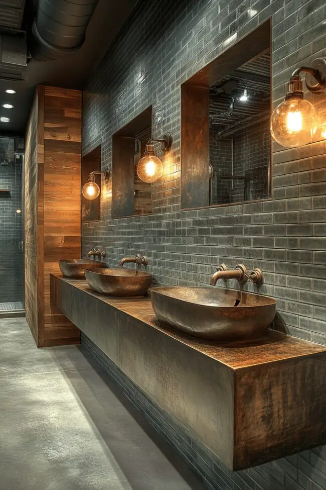 Layered Bathroom Lighting Concepts