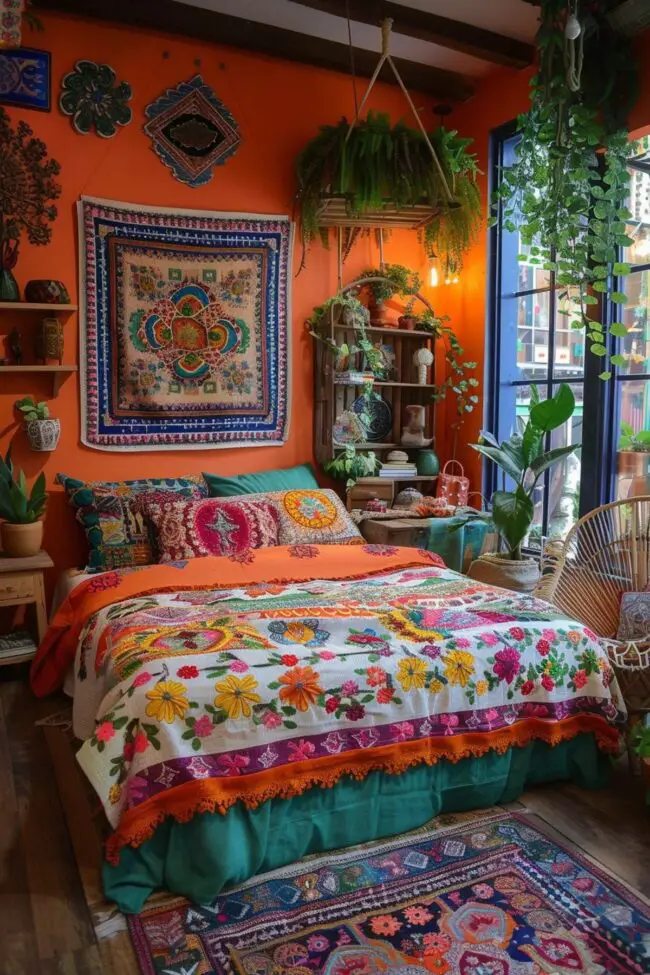 Boho Blissful Guest Bedroom