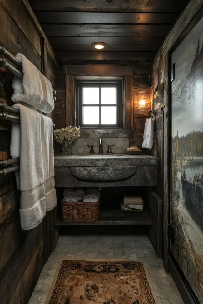 Reel and Rod Bathroom Retreat