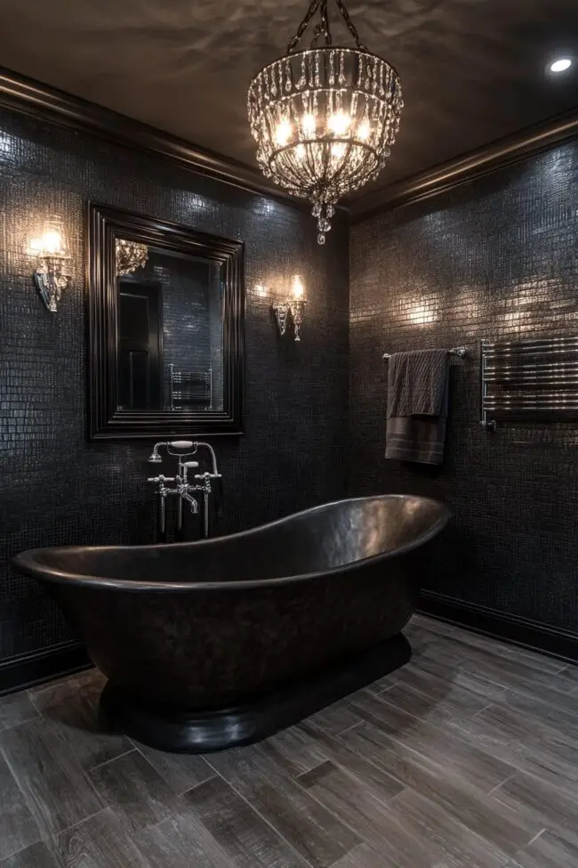 Dramatic Dark Grey Ambiance