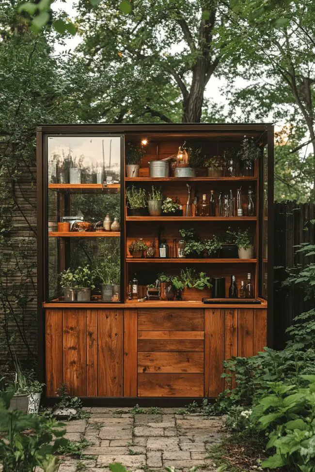 Efficient Garden Storage Shed