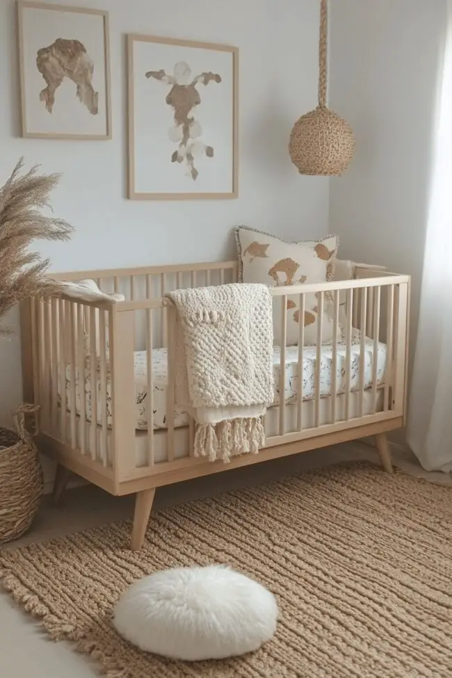 Nordic-Inspired Baby Room