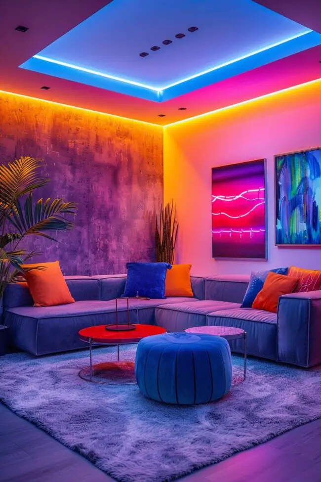 Neon Atmosphere Den