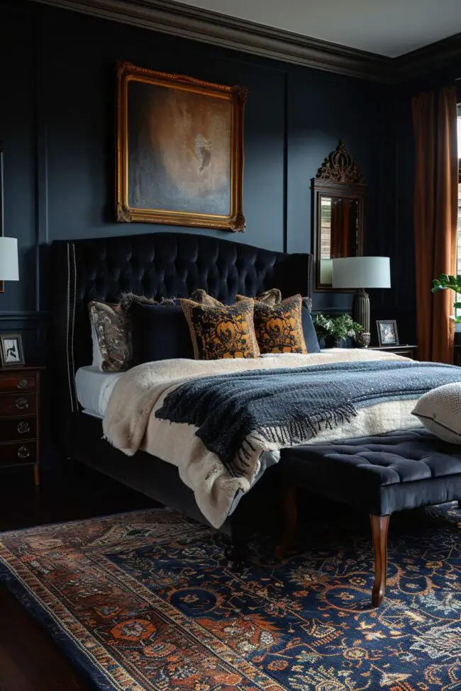 Midnight Mystique Bedroom