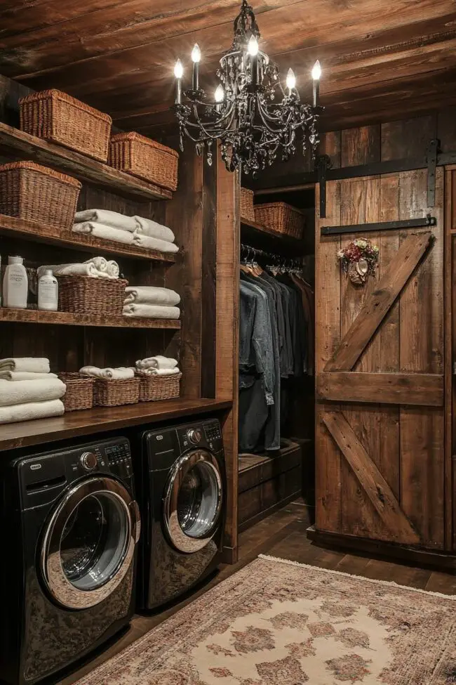 Dark Charm of a Gothic Laundry