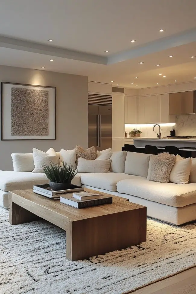 Neutral Serenity Living Area