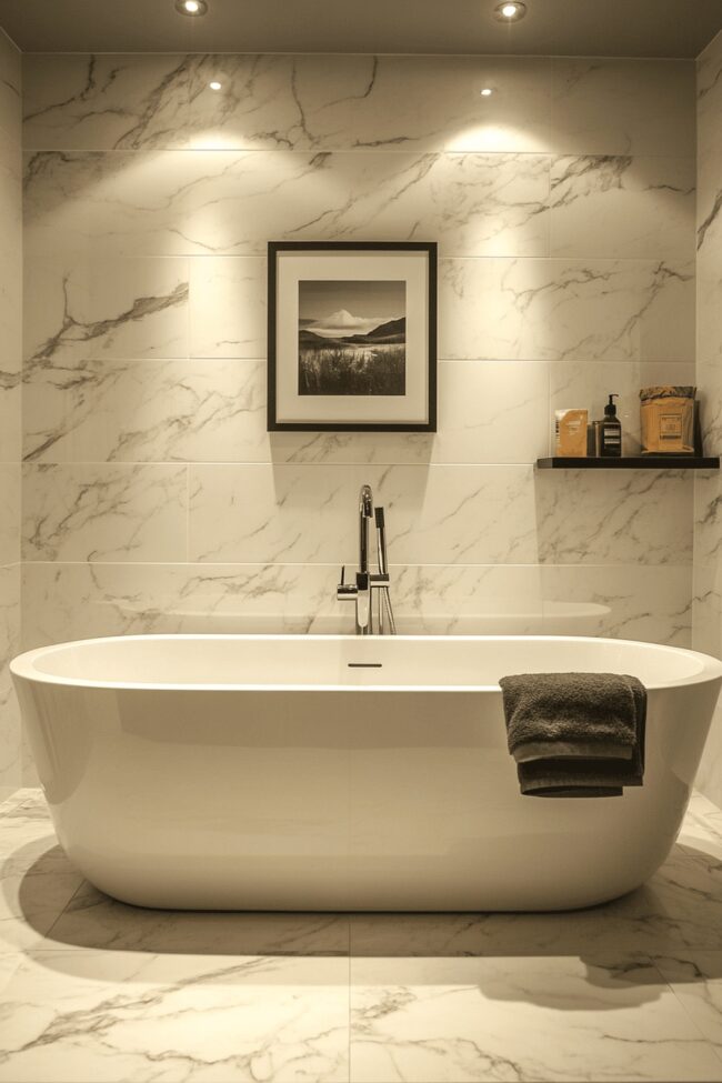 Elegant Marble Accents