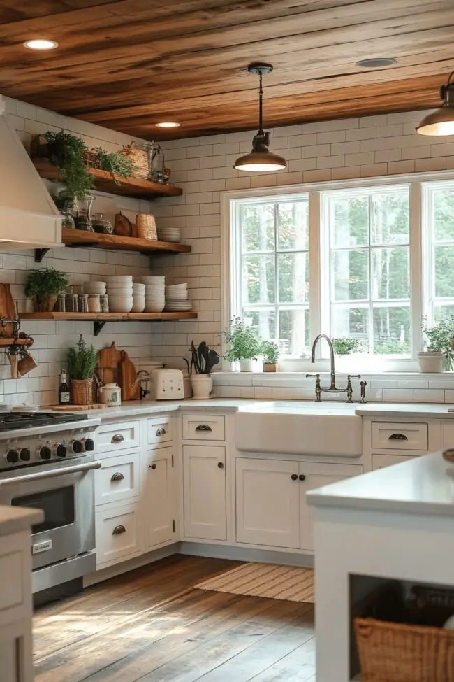 Timeless Farmhouse Kitchen