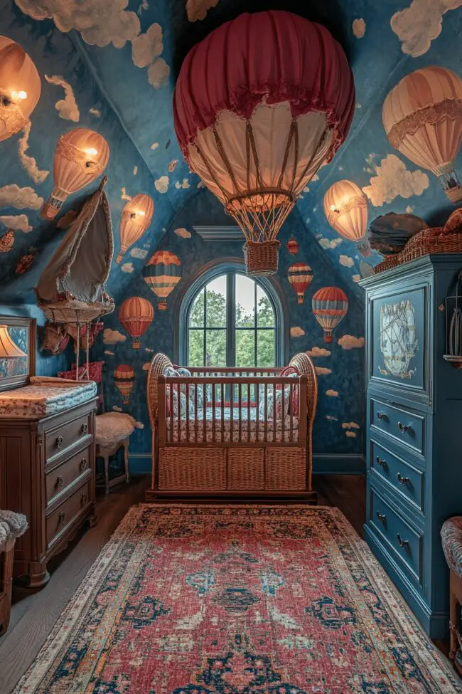 Hot Air Balloon Adventure Nursery