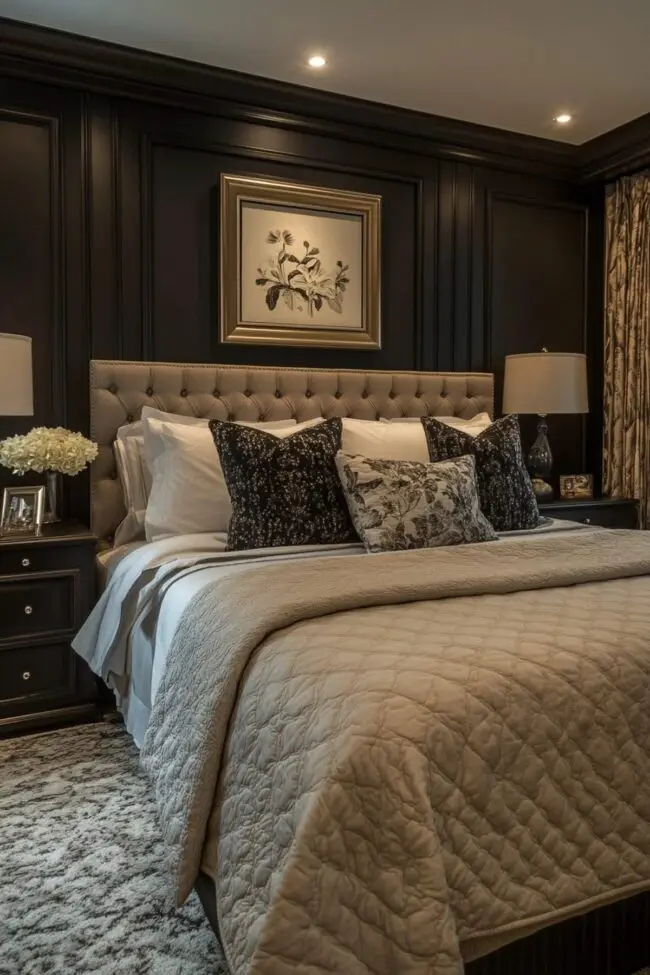 Classic Design Luxury Bedroom Retreat