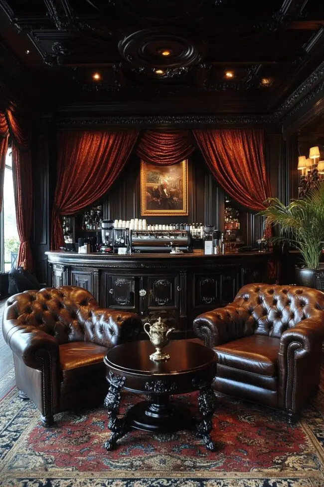 Luxurious Coffee Lounge Bar