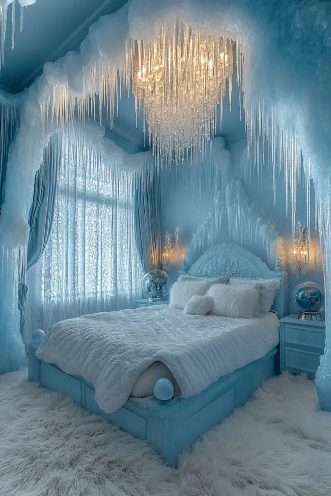 Frozen Ice Castle Fantasy