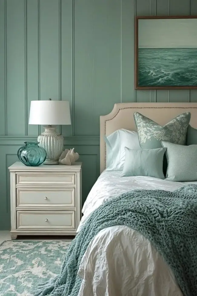 Teal Tones Bedroom Oasis