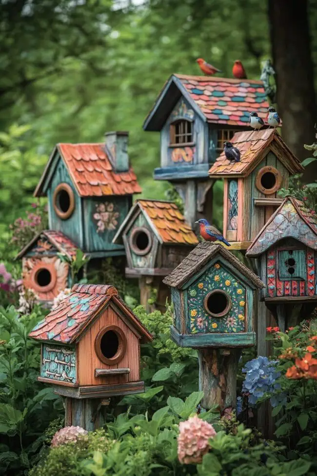 Quaint Cottage Birdhouses