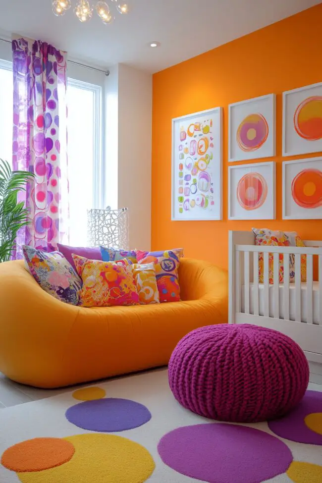 Bold and Bright Nursery