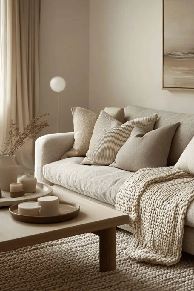 Contemporary Comfort in Neutrals