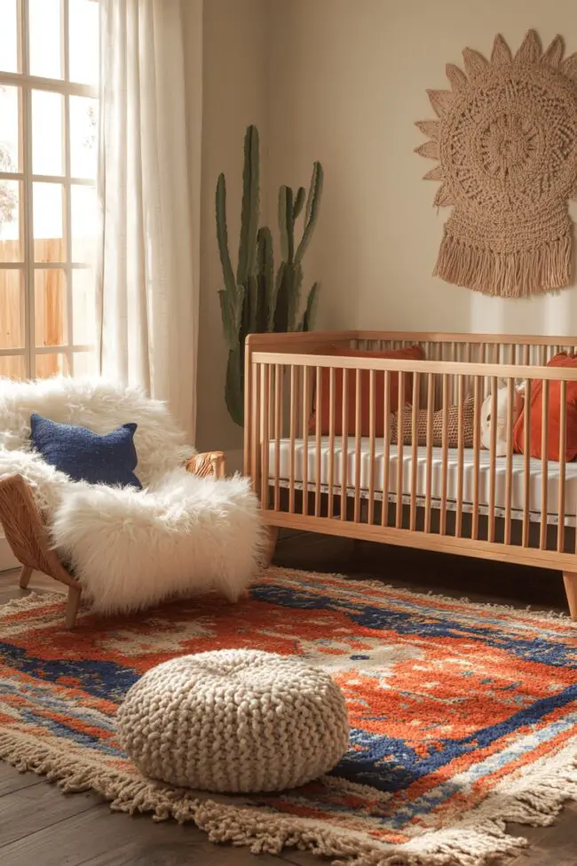 Bohemian Vibes Baby Room