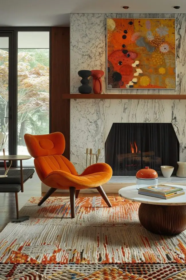 Revitalizing Mid-Century Modern Fireplaces