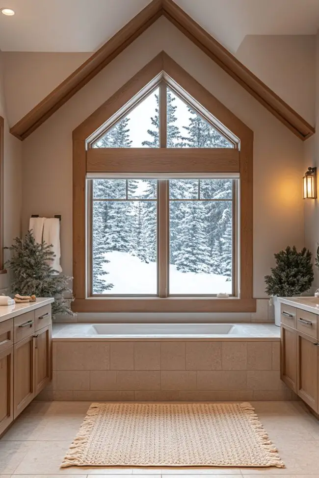 Dreamy Alpine Master Bathroom