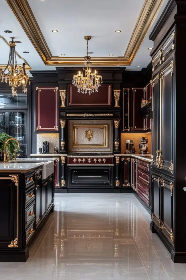 Baroque Opulence with Modern Features