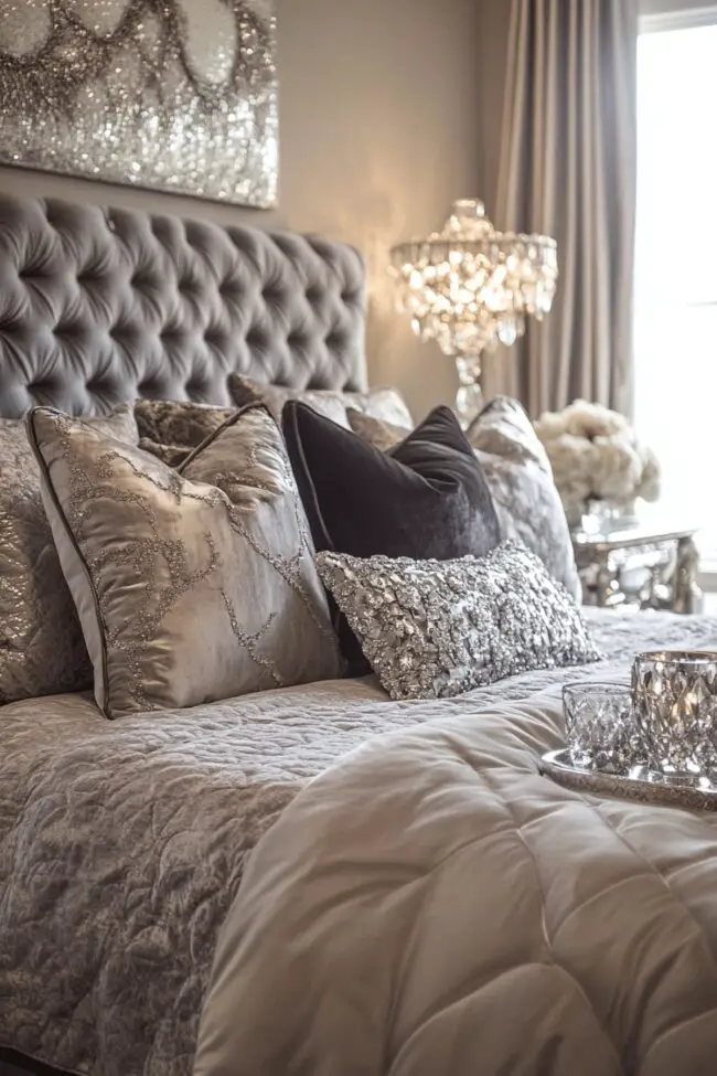 Luxe Glam Bedroom Getaway