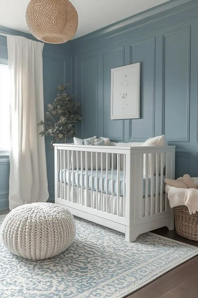 Subtle Muted Nursery Space