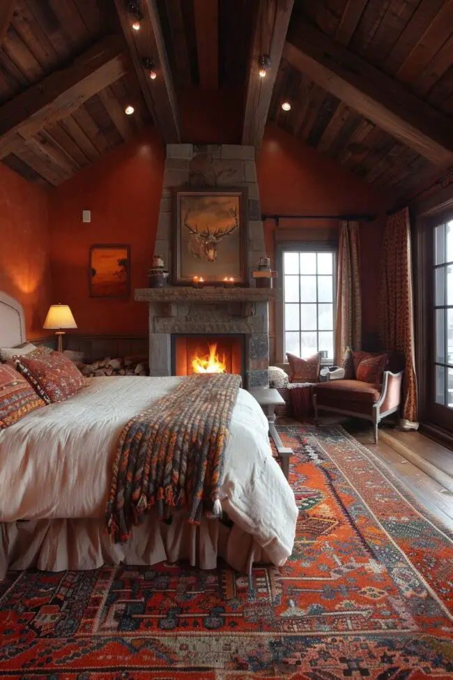 Cozy and Warm Bedroom Inspirations