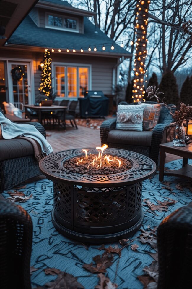 Compact Fire Pit Tables for Outdoor Spaces