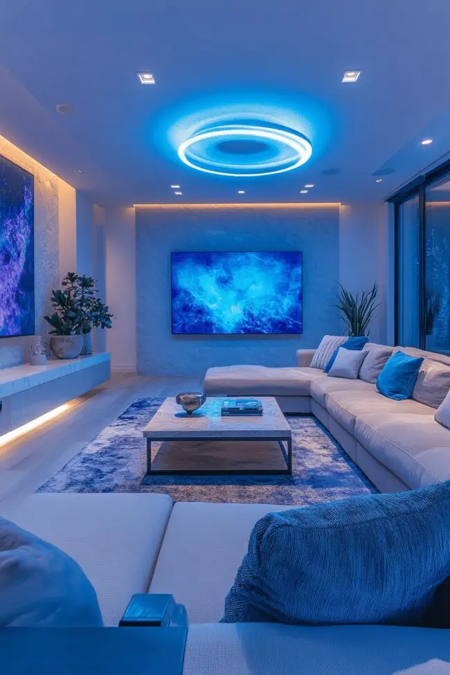 High-Tech Innovation Living Room