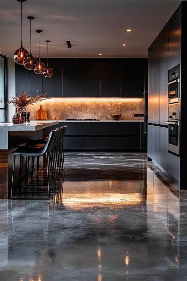 Modern Polished Concrete Look