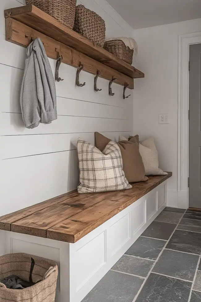 Classic Cottage Mudroom Design