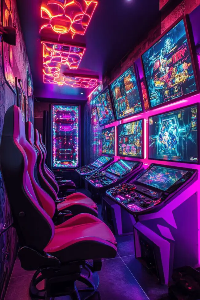 State-of-the-Art Gaming Room