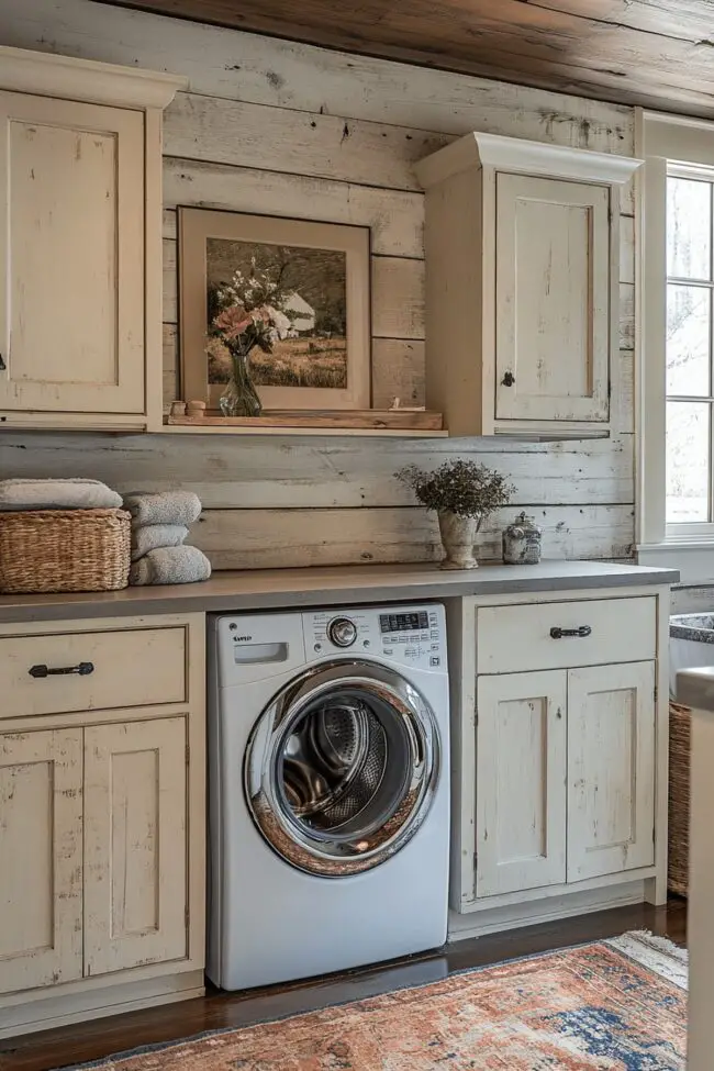 Antique Laundry Room Accent