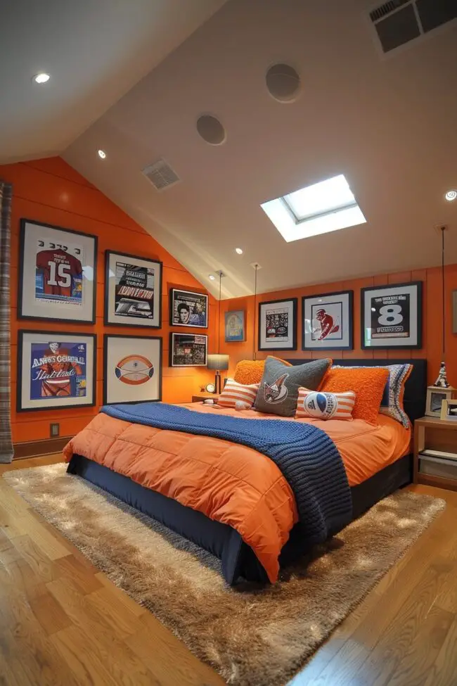 Sports Fan-Themed Guest Room Ideas