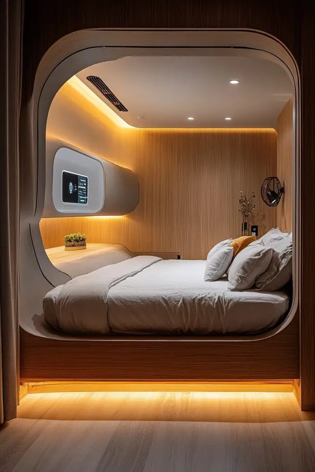 Tech-Savvy Hideaway