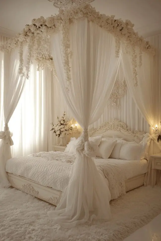 Sheer White Elegance Space