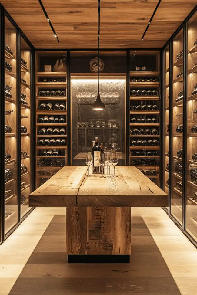 Contemporary Wine Vault