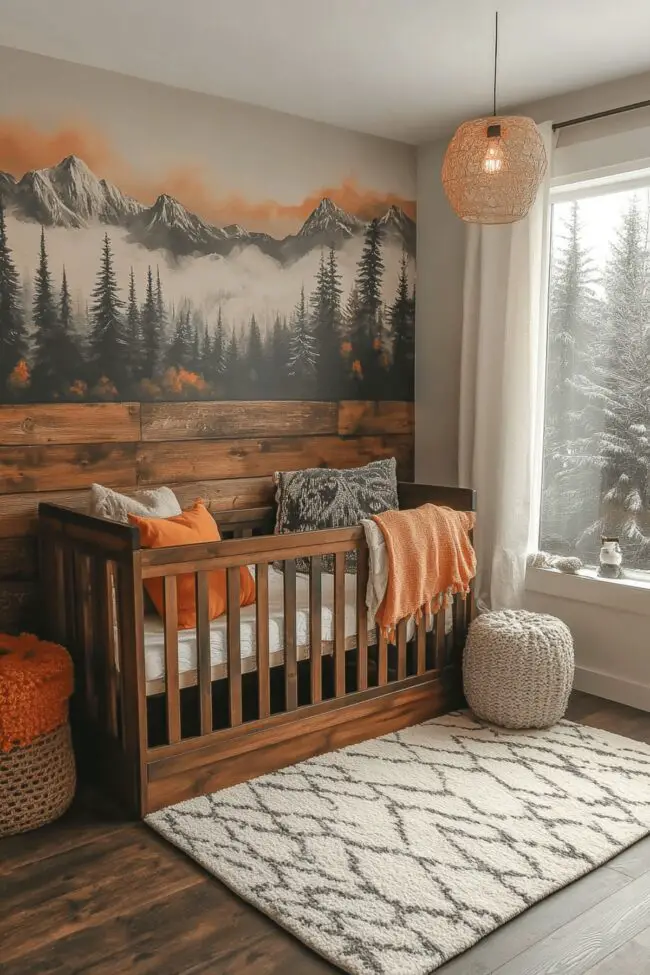 Mountain Retreat Baby Room