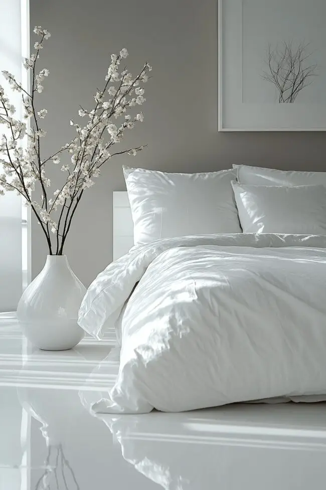 Elegant White Simplicity Space