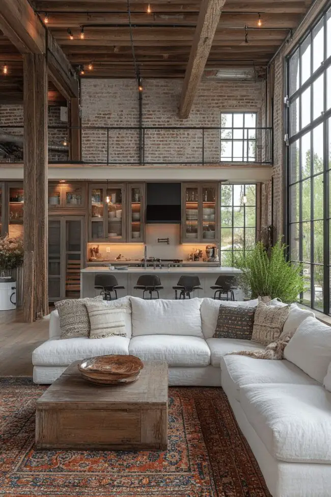 Spacious Open-Concept Farmhouse Loft