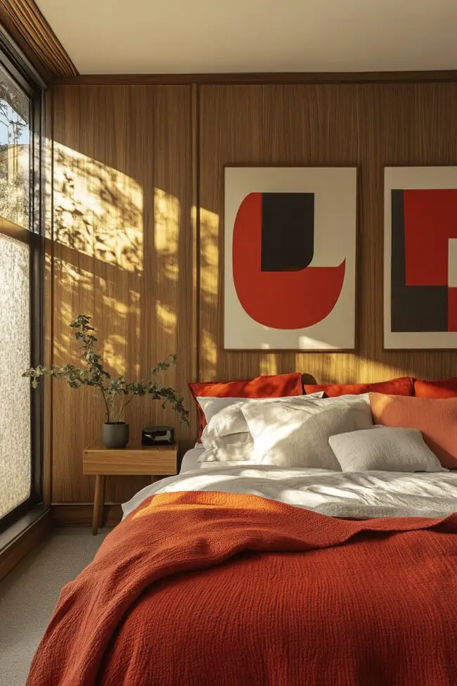 Bauhaus-Inspired Bedroom Design