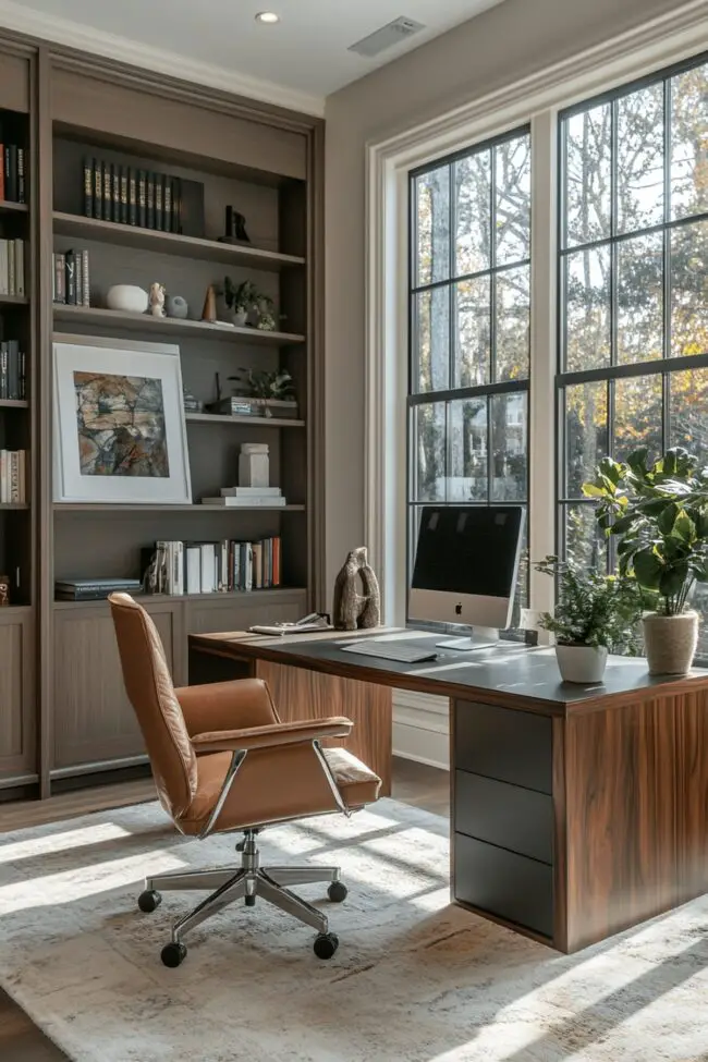 Sleek Executive Workspace